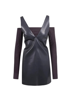 Nanushka V-neck mini dress - Blue