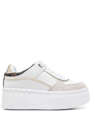 GUESS USA logo-debossed sneakers - White