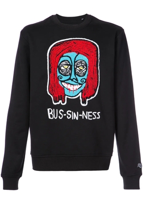 Haculla Bus-sin-ness sweatshirt - Black