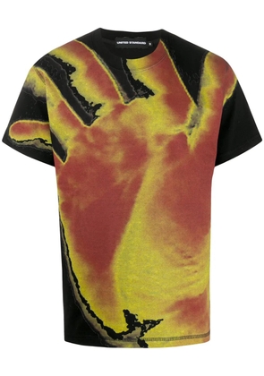United Standard hand print T-shirt - Black