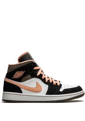 Jordan Air Jordan 1 Mid SE 'Peach Mocha' sneakers - Black