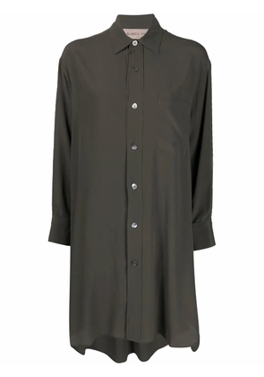 Blanca Vita flared shirt dress - Green
