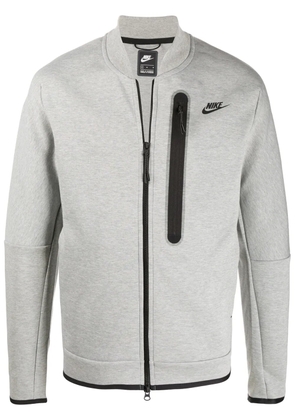 Nike logo zipped sweatshirt - Grey