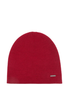 DSQUARED2 logo-patch beanie hat