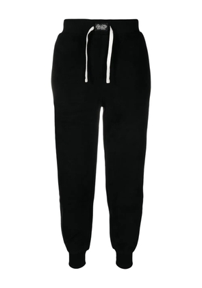 Polo Ralph Lauren embroidered-logo fleece trousers - Black