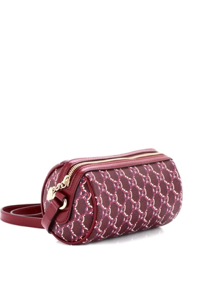 Gucci Pre-Owned Roller GG Shadow Leather Mini crossbody bag - Red