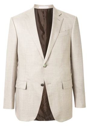 Zegna single breasted blazer - Neutrals