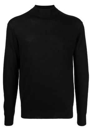 N.Peal funnel-neck jumper - Black