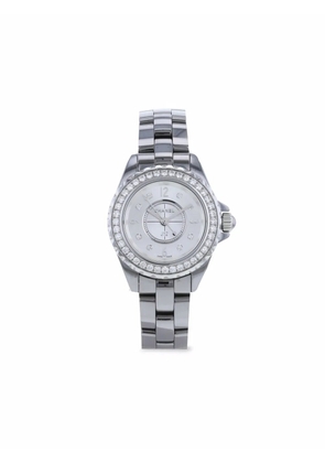 CHANEL Pre-Owned 2000 pre-owned J12 ceramic 29mm - Silver