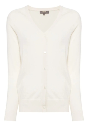 N.Peal Lara cashmere cardigan - White