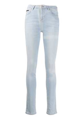Philipp Plein high-rise skinny jeans - Blue