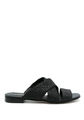 Sarah Chofakian Tristan open-toe sandals - Black