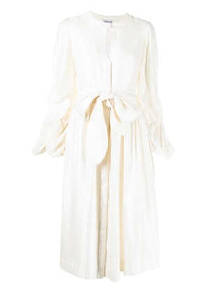 Baruni belted midi dress - White
