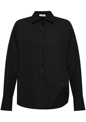 The Attico embroidered shirt - Black