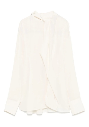Victoria Beckham silk blouse - Neutrals