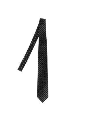 TOM FORD polka-dot tie - Black