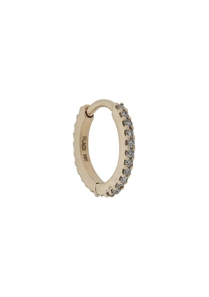 Maria Black Rainbow Huggie earring - Metallic