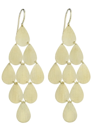 Irene Neuwirth teardrop chandelier earrings - Metallic