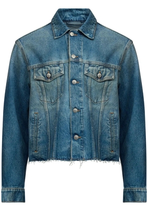MM6 Maison Margiela cotton denim jacket - Blue