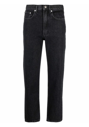 A.P.C. mid-rise straight-leg denim jeans - Black