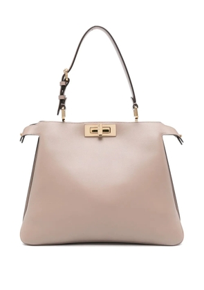 FENDI medium Peekaboo shoulder bag - Neutrals