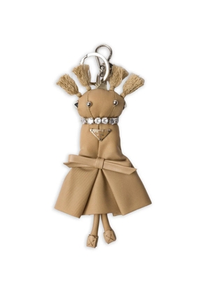 Prada tassel keyring - Neutrals