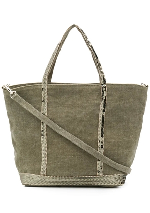 Vanessa Bruno sequined detail tote bag - Green