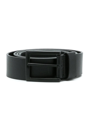 Osklen leather buckle belt - Black