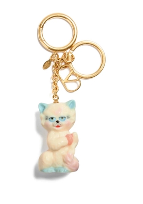 Valentino Garavani Le Chat De La Maison keyring - Neutrals
