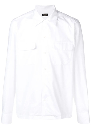 Dell'oglio pointed collar shirt - White