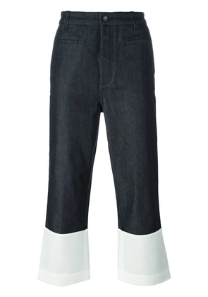 LOEWE cropped jeans - Blue
