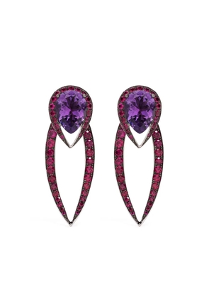 Shaun Leane 18kt white gold Aurora earrings - Silver