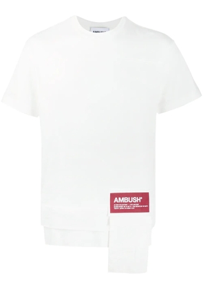 AMBUSH logo patch T-shirt - White