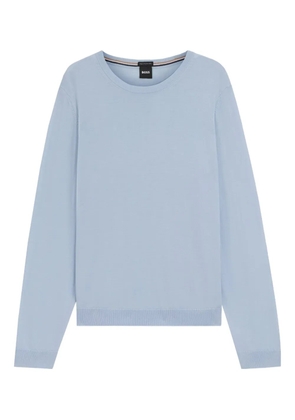 BOSS crew-neck sweater - Blue
