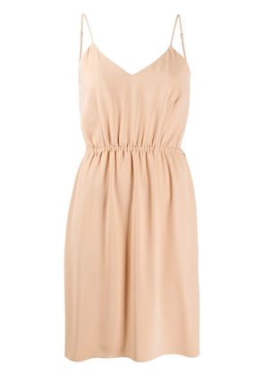 MM6 Maison Margiela V-neck sleeveless dress - Neutrals