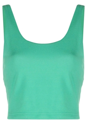 RLX Ralph Lauren scoop-neck cropped tank top - Green