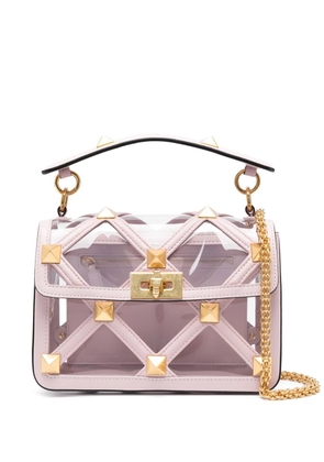 Valentino Garavani medium Roman Stud cross body bag - Pink