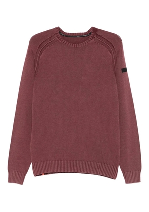 RRD raglan-sleeve cotton sweater - Red
