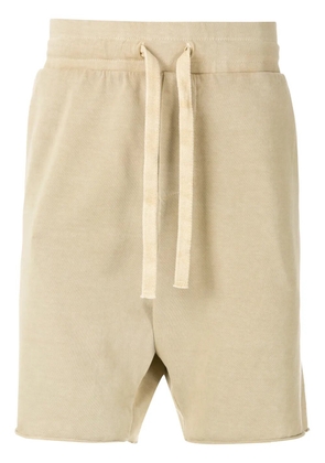 Osklen drawstring-waist track shorts - Neutrals