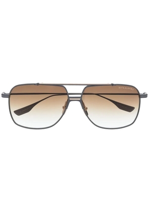 Dita Eyewear Alkamx pilot-frame sunglasses - Grey