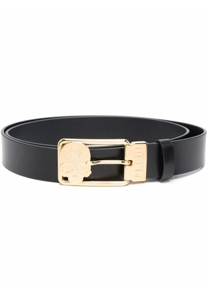 Philipp Plein buckle-fastening leather belt - Black