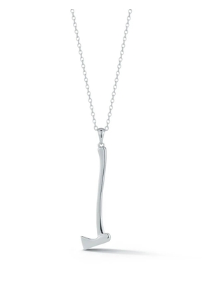 Mateo axe pendant necklace - Silver