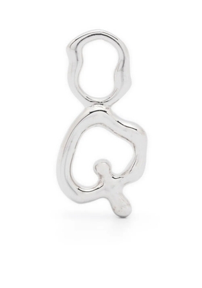 Maria Black Fluent letter Q charm - Silver