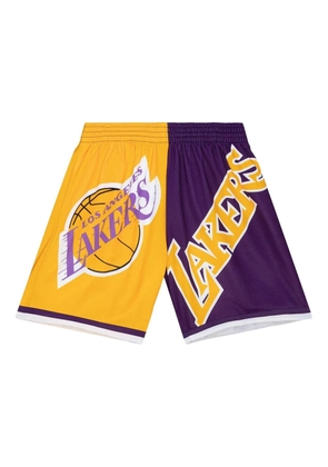 Mitchell & Ness x NBA LA Lakers Big Face 5.0 shorts - Yellow