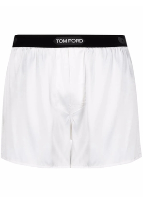 TOM FORD logo waistband boxer shorts - White