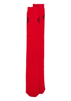 COUNTY OF MILAN Cruz long socks - Red