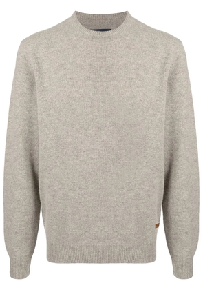 Barbour Essential Patch crewneck jumper - Brown