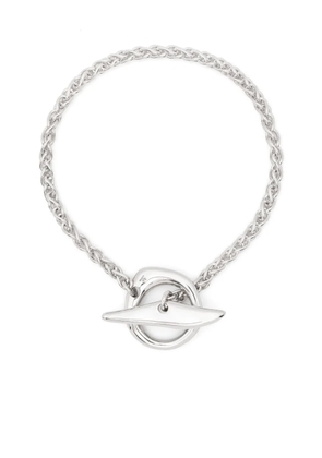 Tom Wood Robin wheat-chain bracelet - Silver
