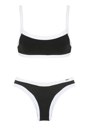 Amir Slama two-tone bikini set - Black