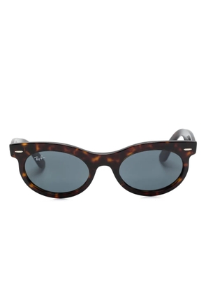 Ray-Ban Wayfarer Oval-frame sunglasses - Brown